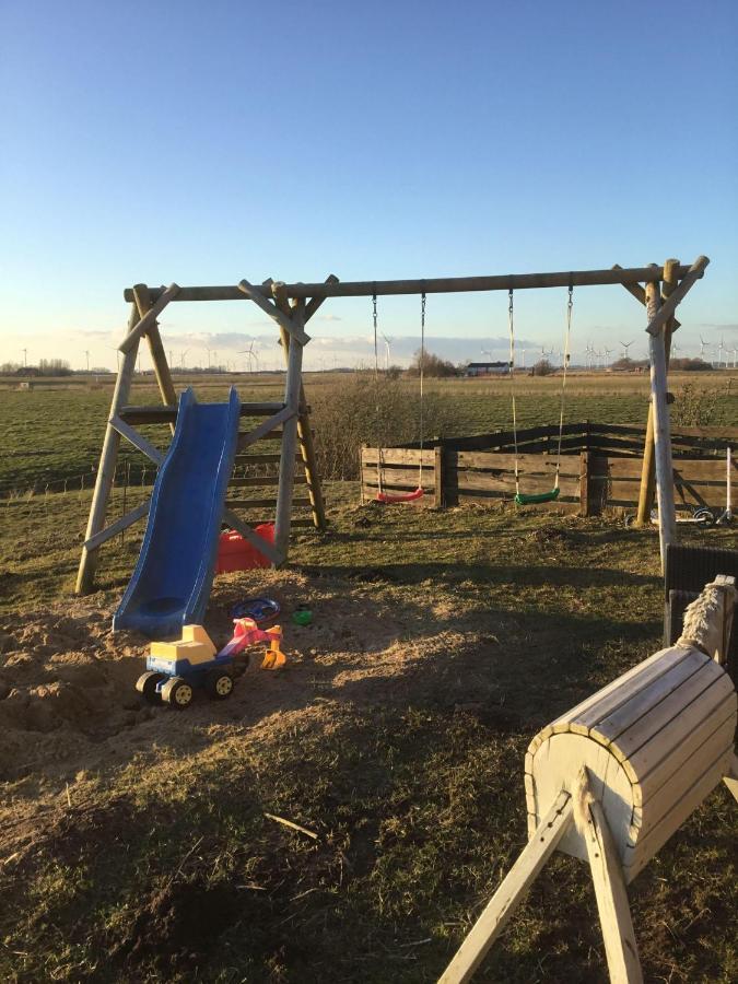 Ferienwohnung-Haus-Luetje-Wehr Hattstedtermarsch Buitenkant foto